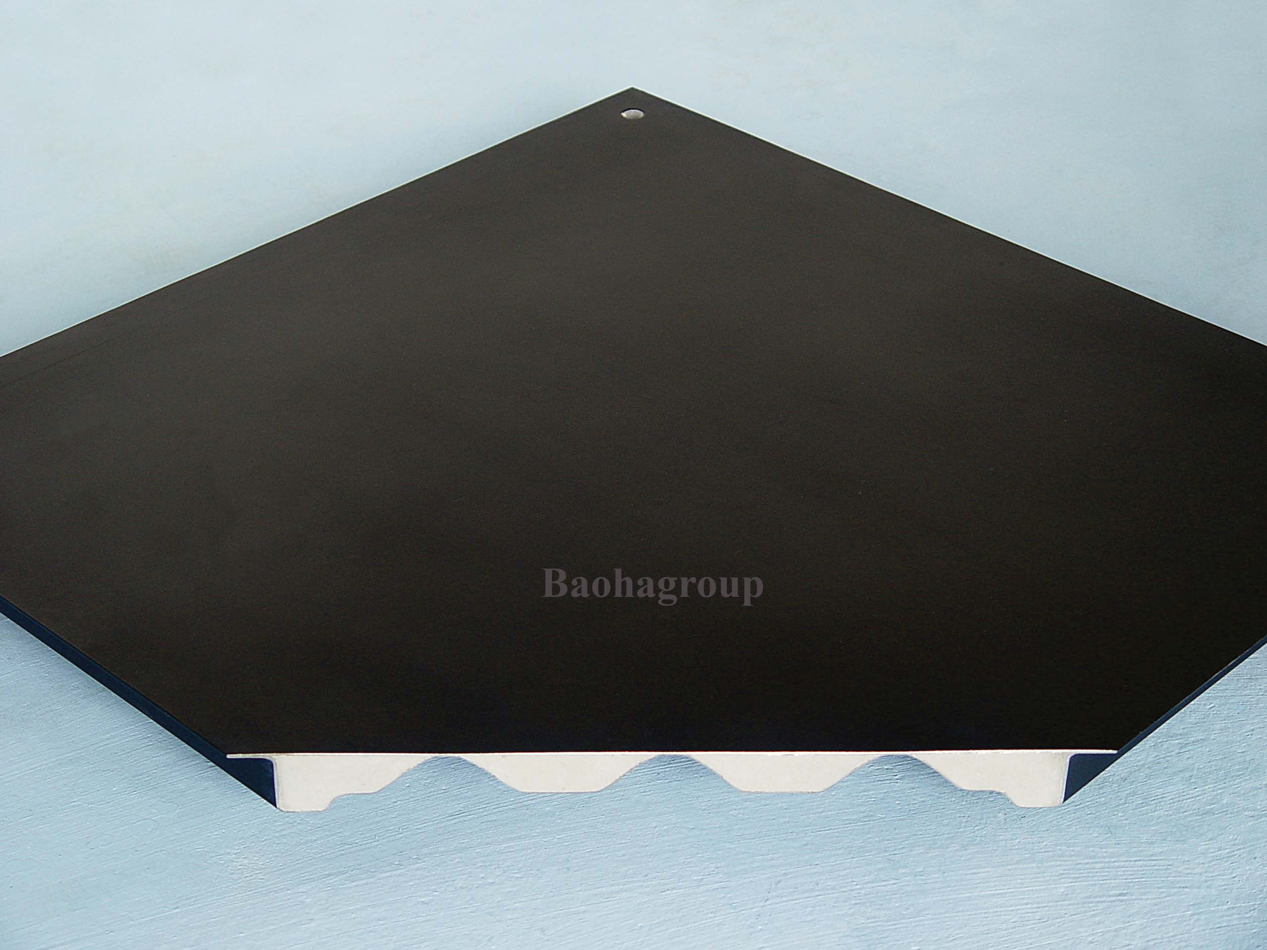 MẶT CẮT TẤM SÀN NÂNG OA/ BARE 600MM